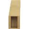 Ekena Millwork 5-inch W x 14-inch D x 14-inch H Monterey Rough Cedar Woodgrain TimberThane Knee Brace, Primed BRCUR05X14X14MONRCPR - alternate 6
